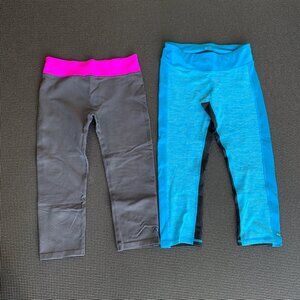 Bundle of 2 Champion capri leggings